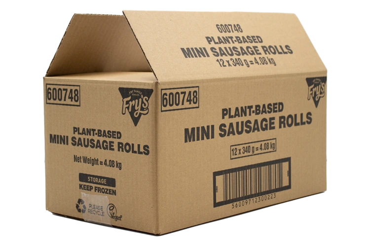 Fry's Sausage Bespoke Printing and Packaging by Mariner Packaging