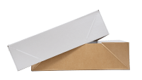 2 Stone Two Part Poly Coated Box - Fish Packaging
