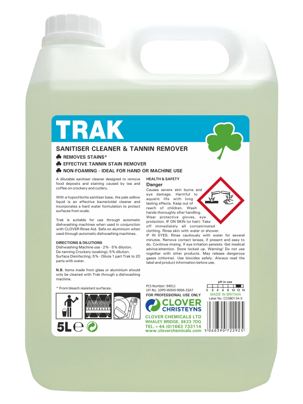 Trak Sanitiser Cleaner Trak Sanitiser Cleaner